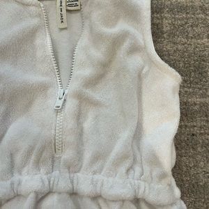 Janie and Jack swim coverup romper. 6-12 months